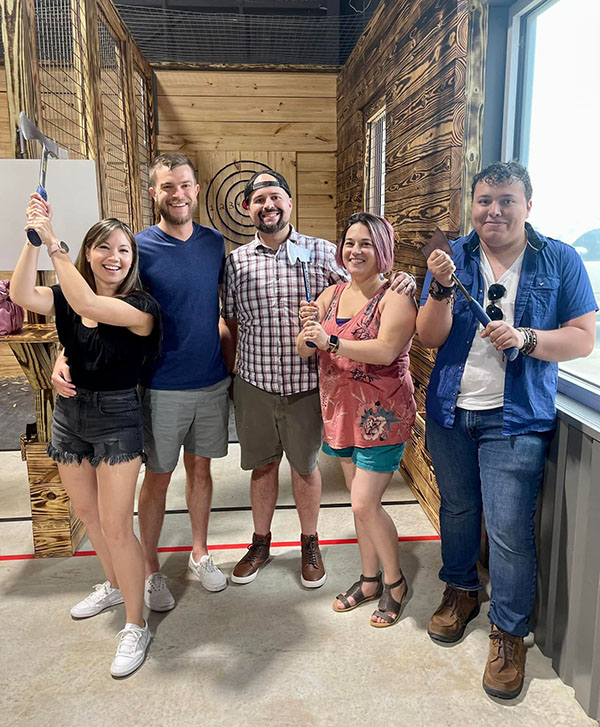 axe throwing birthday parties